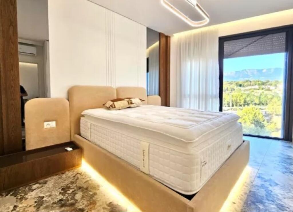 FOR RENT: *1+1+ garage* fully invested || (📍Liqeni i Thate ) || *1200€/Month*
