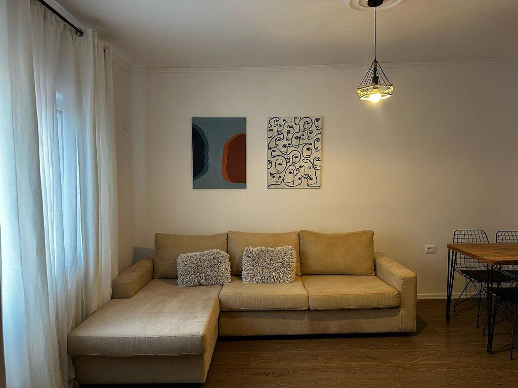 for rent 1+1 apartment 5th floor (Irfan Tomini Street)