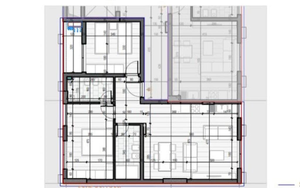 apartament 2+1+2 ne shitje ne Laprake
