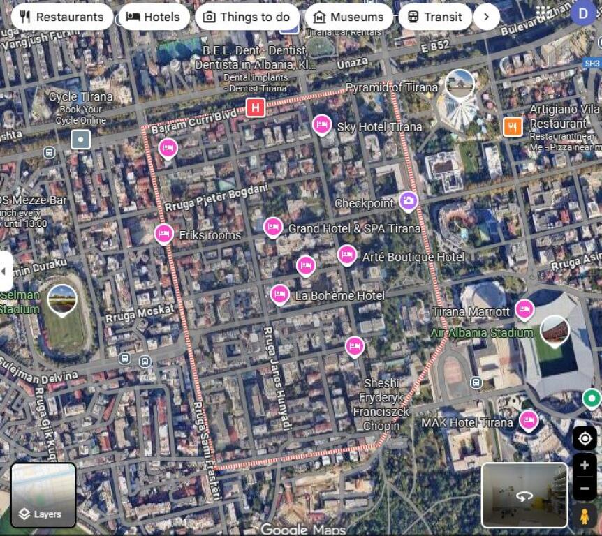 Appartamento 2+1 in vendita a Bllok Via Pjeter Bogdani a Tirana (ID41212065)
