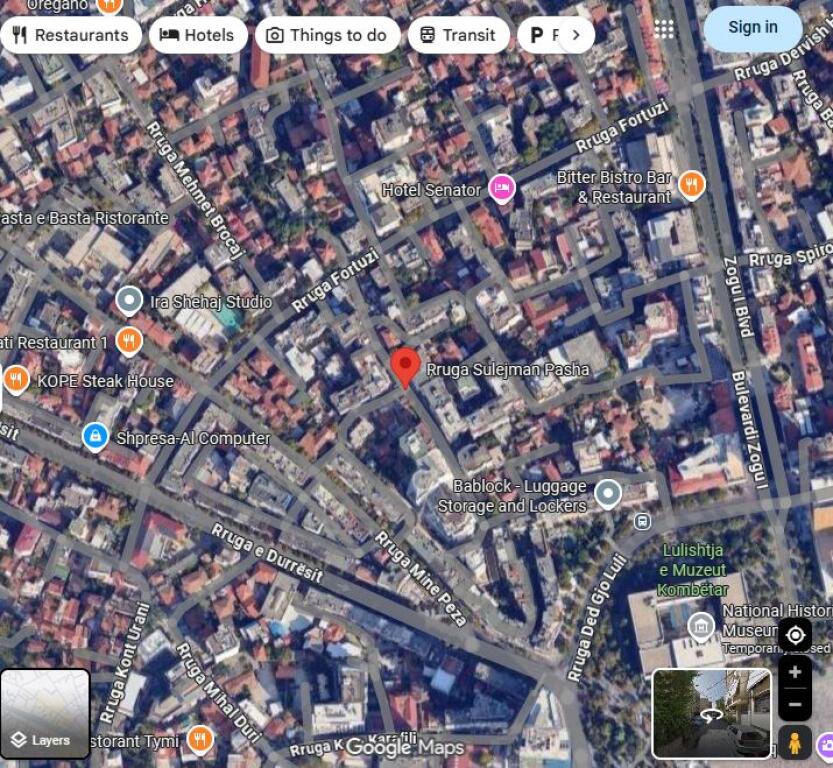 Dyqan me qera ne Rrugen Sulejman Pasha, prane “Ish Cirkut” – Tirane (ID 42711134)