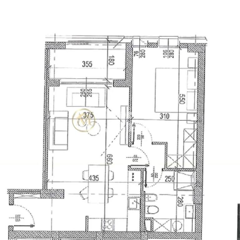 Sale, Apartment 1+1, Riverside Residence, 1850 Euro/m²