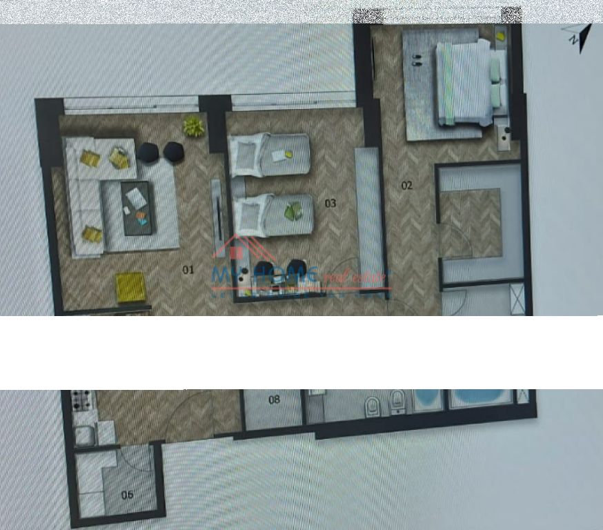 Apartament 2+1 ne Shitje te Downtown Tirane