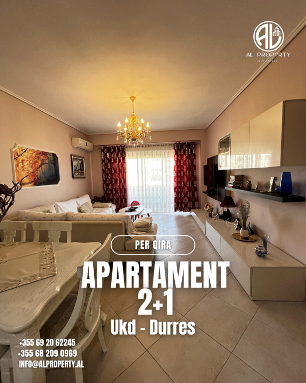 appartamento 2+1 vicino a Ukd -Durres Vista mare