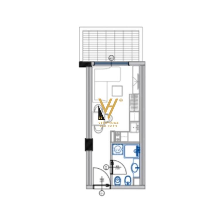 MONOLOCALE IN VENDITA 28 M2 A VISTA MARE, PREZZO 39.700 EURO