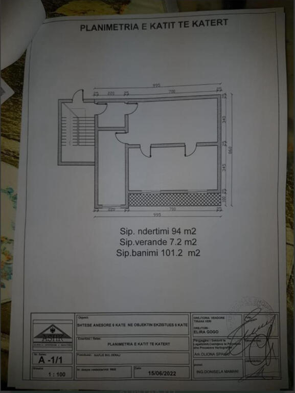 Appartamento 2+1 in vendita a Myslym Shyr di fronte a BKt