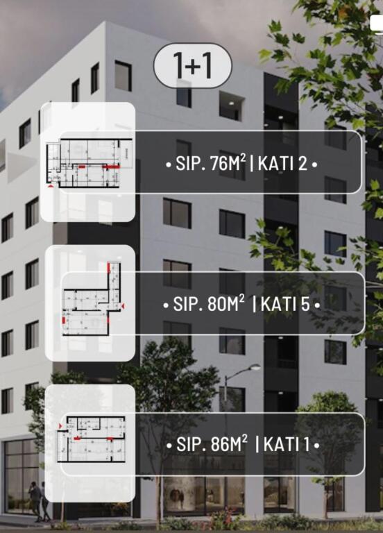 APPARTAMENTO 1+1 IN VENDITA NELLA RESIDENZA PLATINIUM II A PASKUQAN! 85.000 €