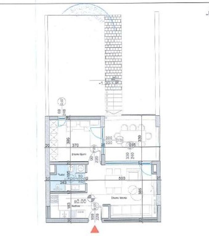APARTMENT 1+1 WITH YARD IN HAMALLAJ!   177,000 €