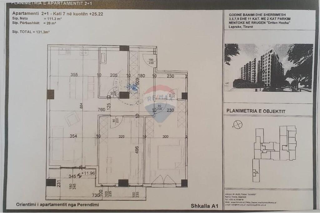 Appartamento - In Vendita - Zogu I Zi, Tirana € 205,000