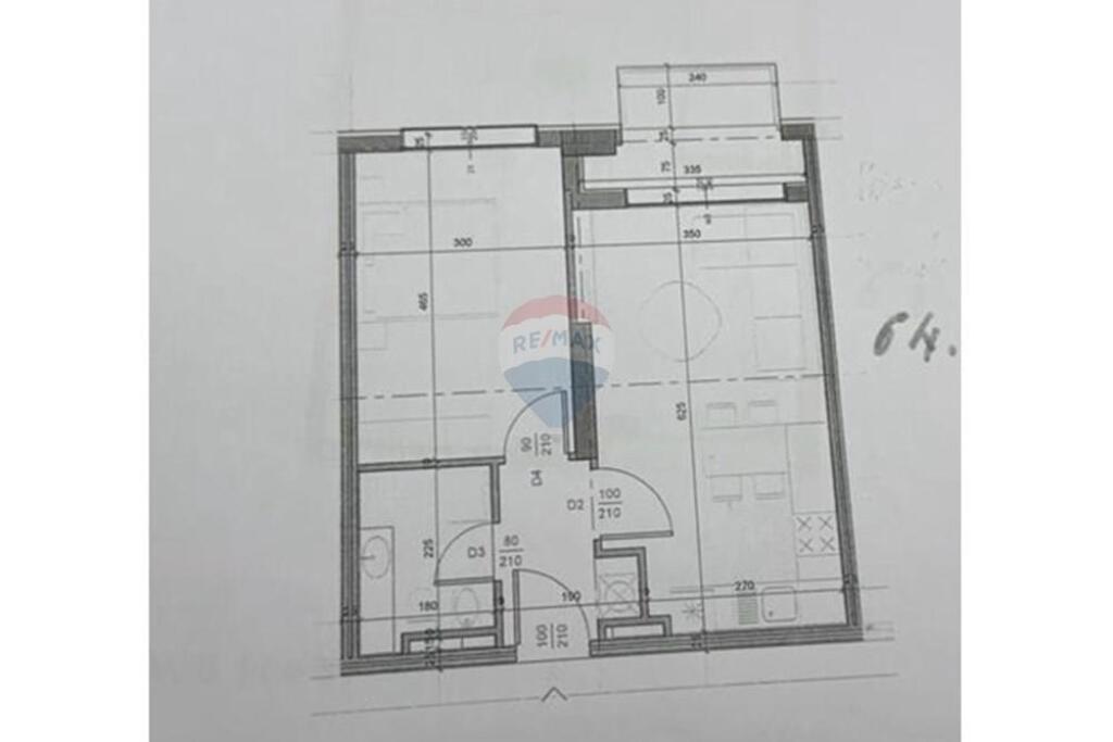 APARTAMENT 1+1 PER SHITJE, FUSHA E AVIACIONIT