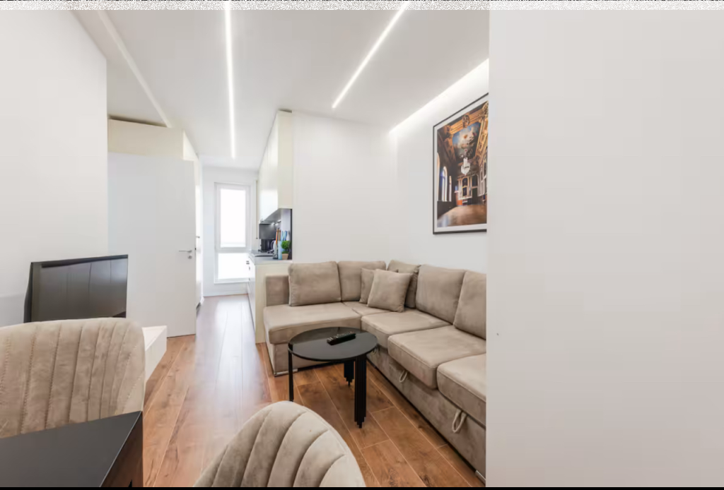 Jepet me qera apartament  1+1 ne Myslym Shyr. Pallati ri i 2025