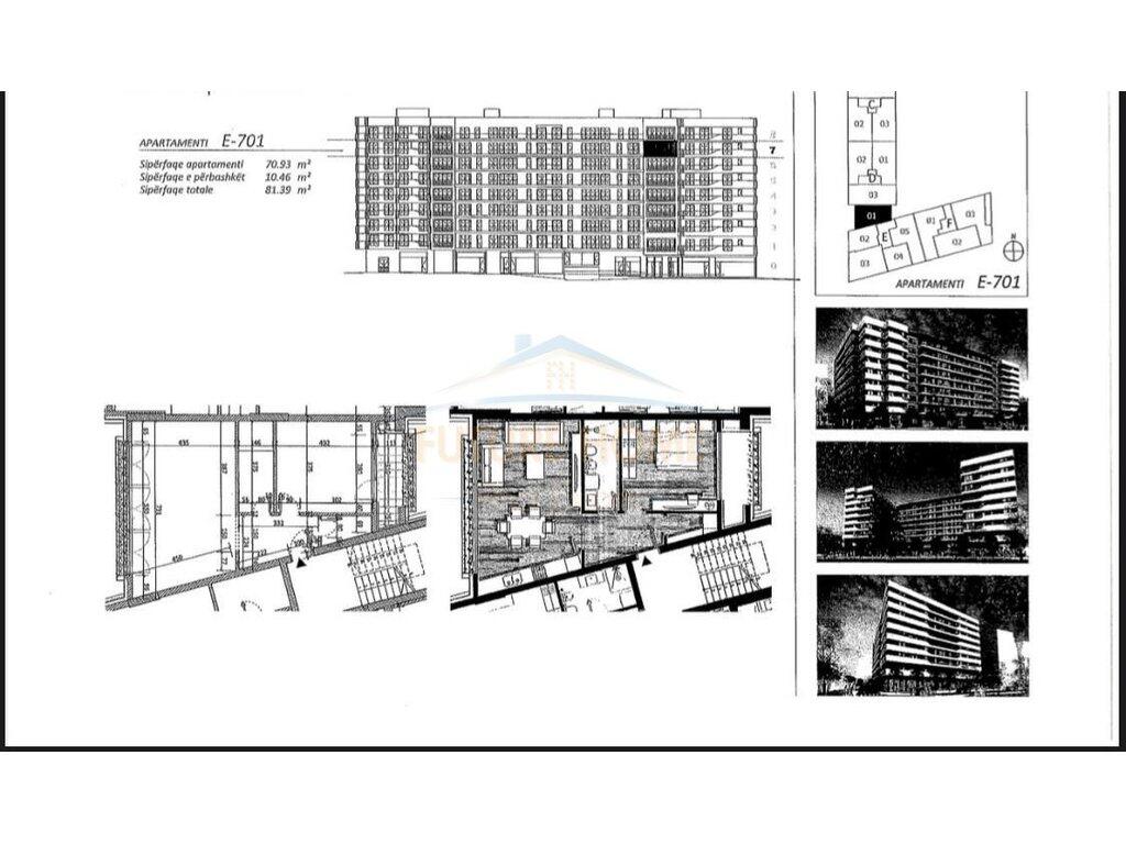 Parallel Living Residence, In vendita, Appartamento 1+1, Don Bosko, Tirana