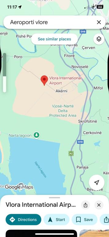 Land near Vlore Airport Akerni