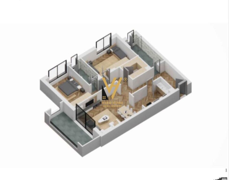 APPARTAMENTO 2+1+2 IN VENDITA AL GIARDINO ZOOLOGICO 276.000 EURO