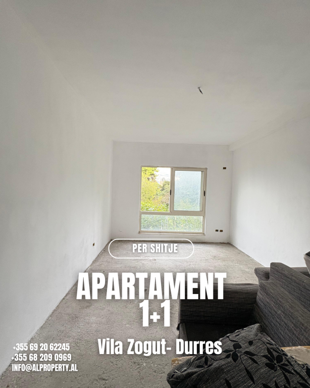 Vendesi in vendita 1+1 – Vicino alla Villa Zogu, Durazzo