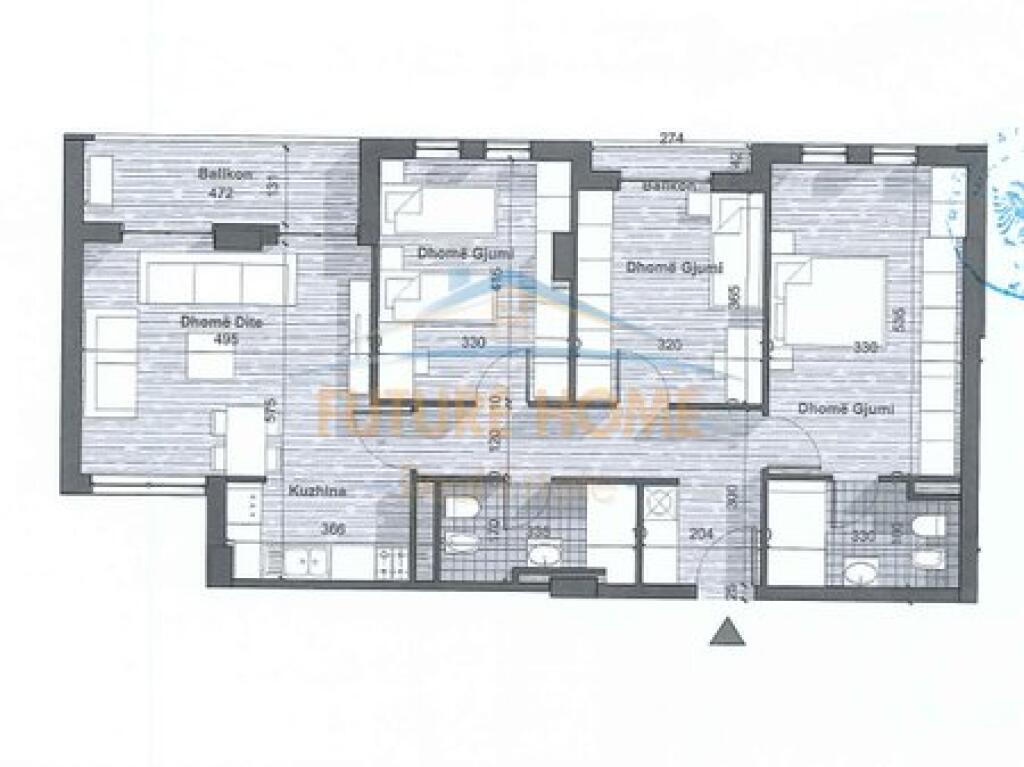 Shitet, Apartament 3+1+2+Post Parkimi, Kompleksi Univers City
