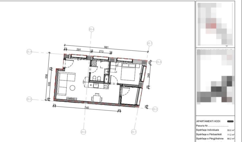 Appartamento 1+1 in Vendita a Ali Dem (ID 41111043)