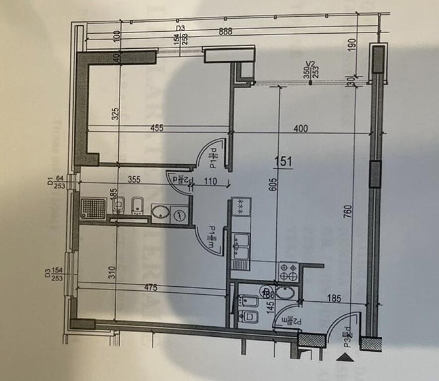Shitet Apartament 2+1+2 Tek Fiori Di Bosko