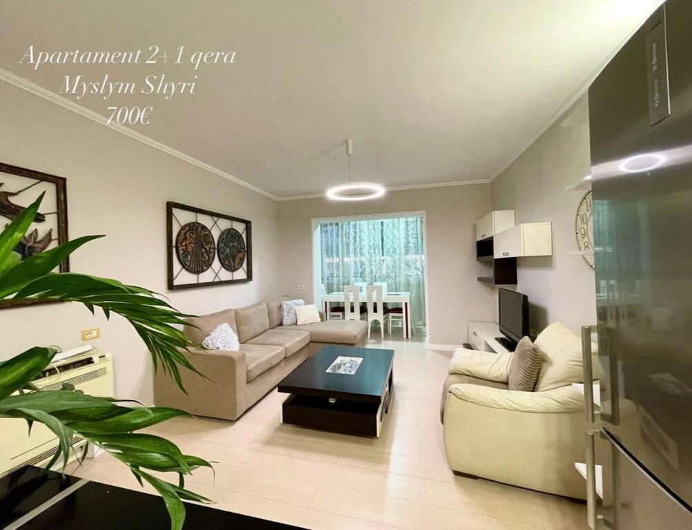 Apartament 2+1 - Për Qira - Myslym Shyri, Tiranë