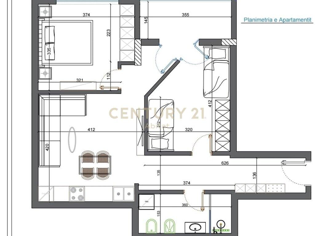 Appartamento 2+1 in vendita vicino a Piazza Willson! 240.000 €