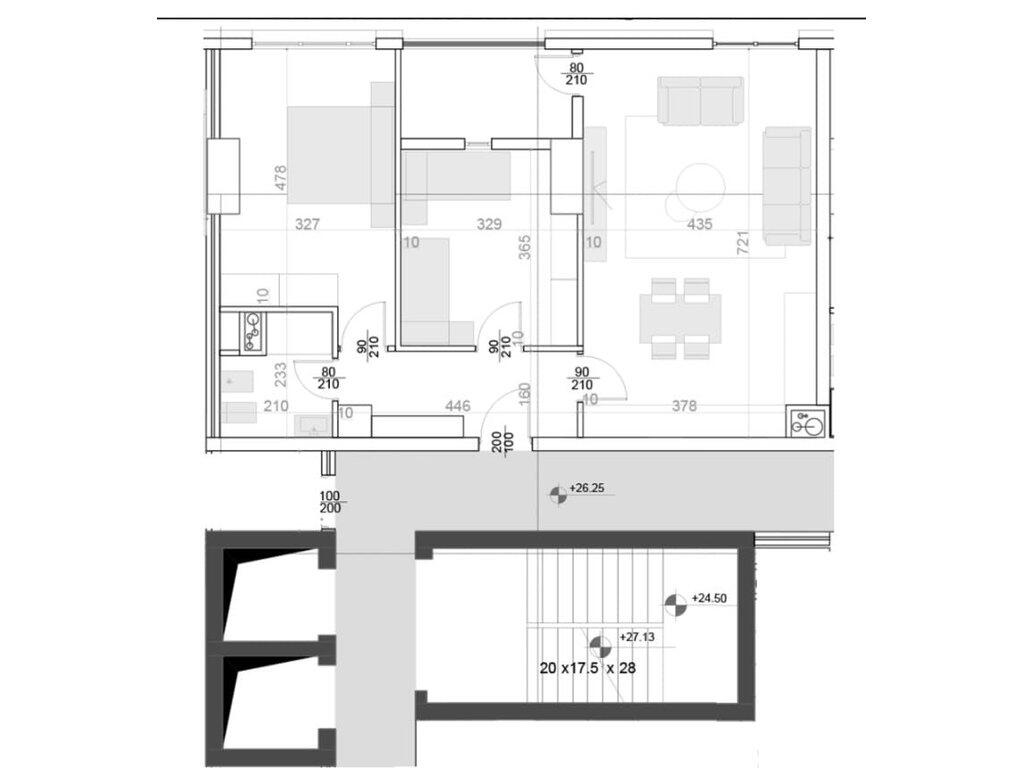 IN VENDITA APPARTAMENTO 2+1 PRESSO ARLIS SQUARE 21 !
