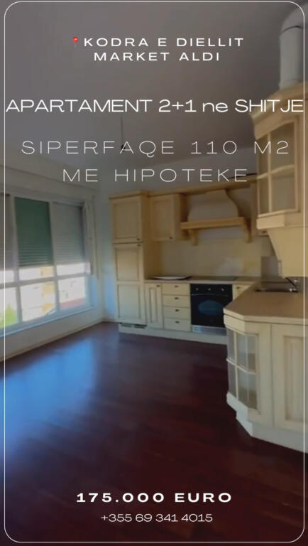 Shitet apartament 2+1 tek Market Aldi ,Kodra e Diellit