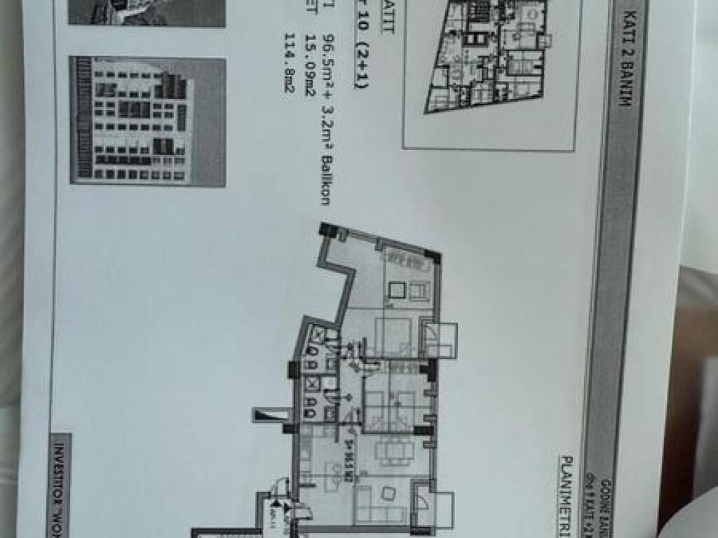 Shitet, Apartament 2+1, ne Rrugen "Faik Konica, Tiranë.