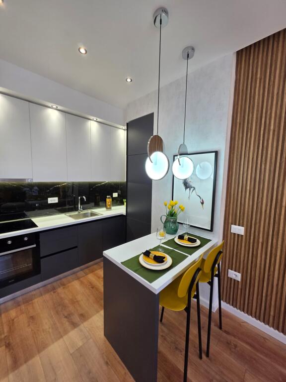 Super apartament 1+1 per shitje,Vasil Shanto,Pallat i 2025