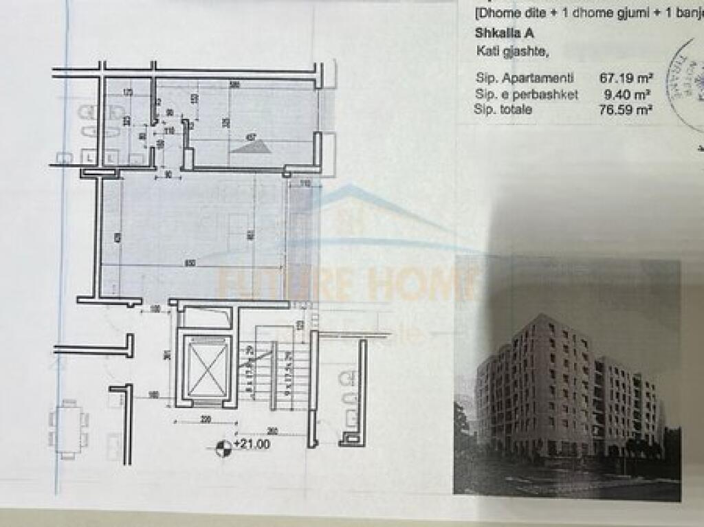 Apartment 1+1 for Sale, Porcelan