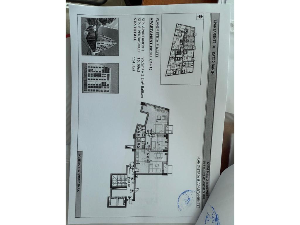 Apartment 2+1 for sale Faik Konica Street