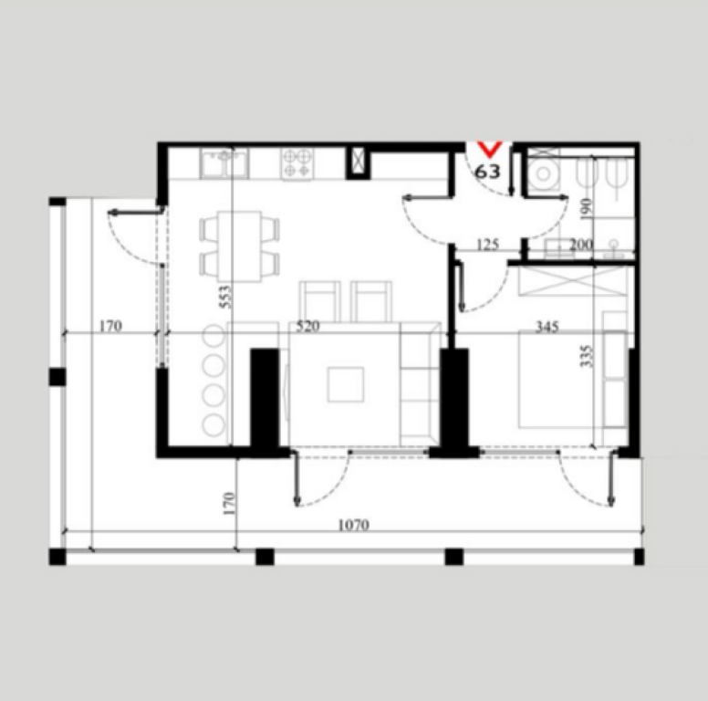 ✨ Appartamento 1+1 in Vendita – Shëngjin, Lezhë ✨