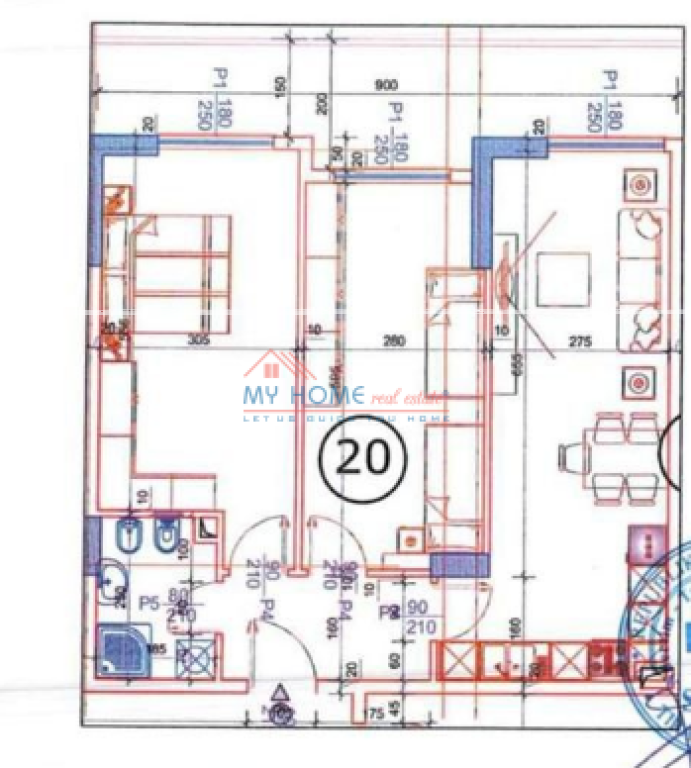 Appartamento 2+1 in Vendita a Paskuqan