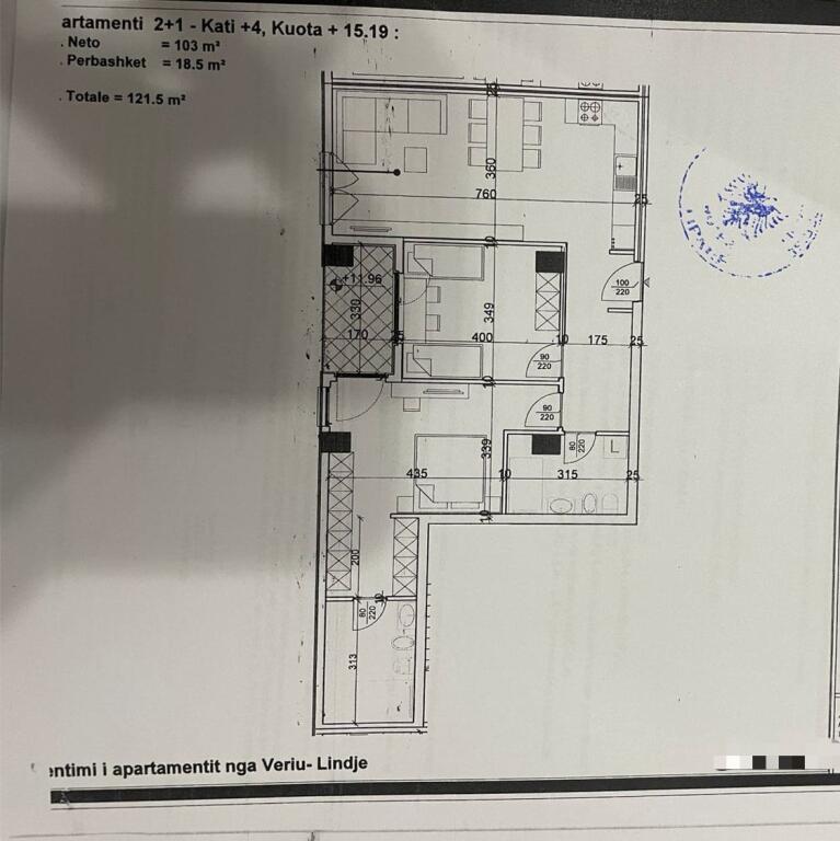 Apartamente 2+1+2wc+2 Ballkone per Shitje ne Laprake tek Kompleksi E 88, Tirane (ID 41212072)