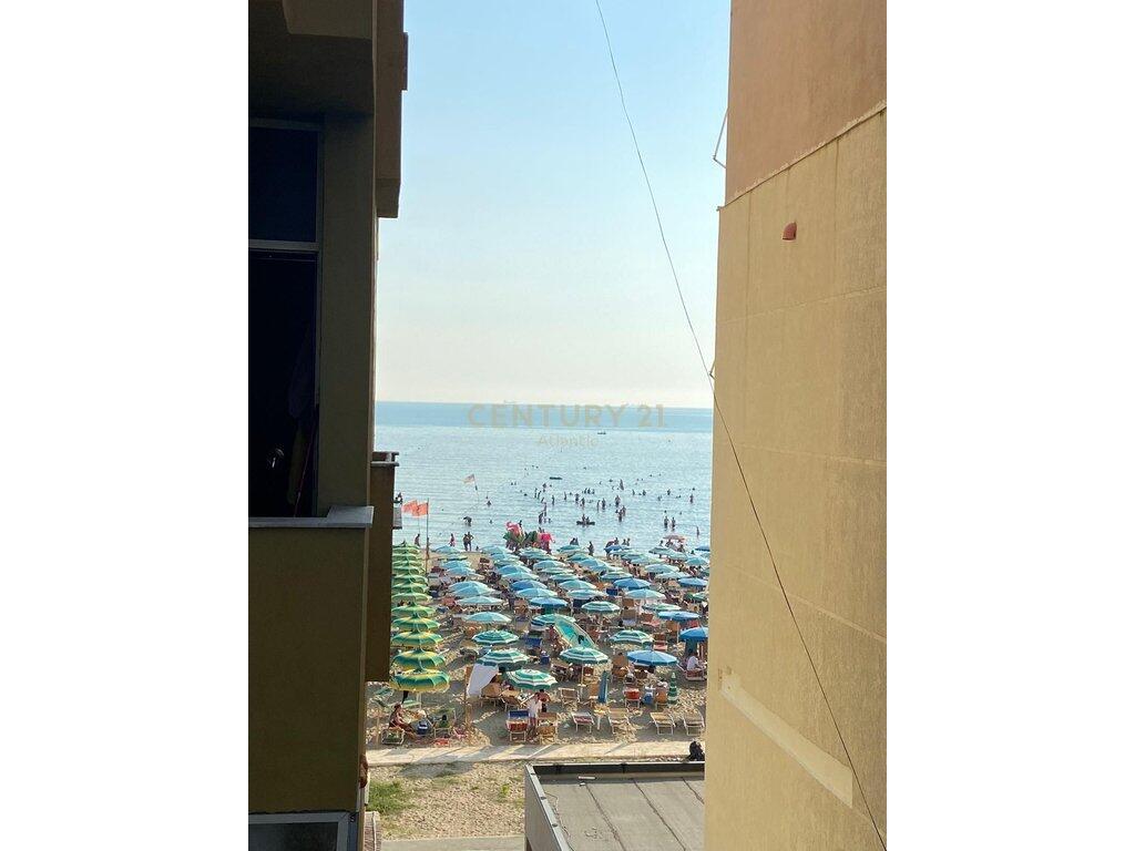 APPARTAMENTO 1+1 IN AFFITTO, VISTA MARE A 10M DAL MARE, SPIAGGIA ILIRIA, DURAZZO !!