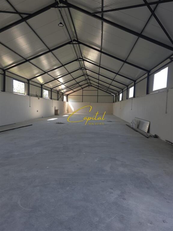 WAREHOUSE FOR RENT 350 M2 PEZE HELMES 100,000 LEKE
