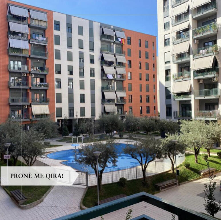 Ofrohet apartament me qira 1+1 green city