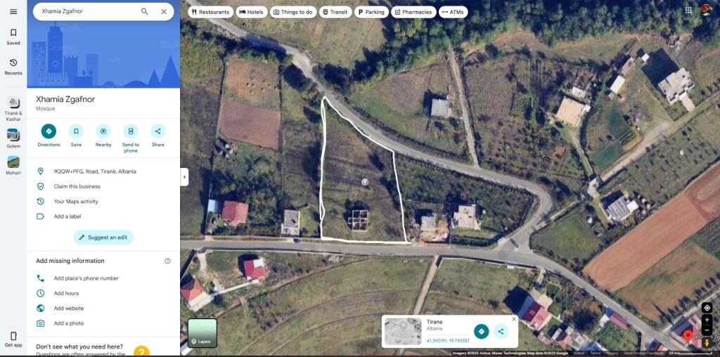 Terreno + Casa da ristrutturare in vendita a Cerkeze  