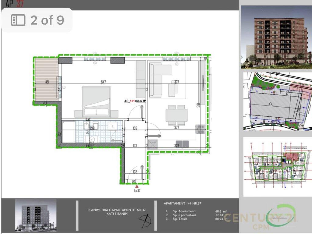 Apartament 1+1 në Arborea Residence – Përballë Universitetit Bujqësor, Tiranë!