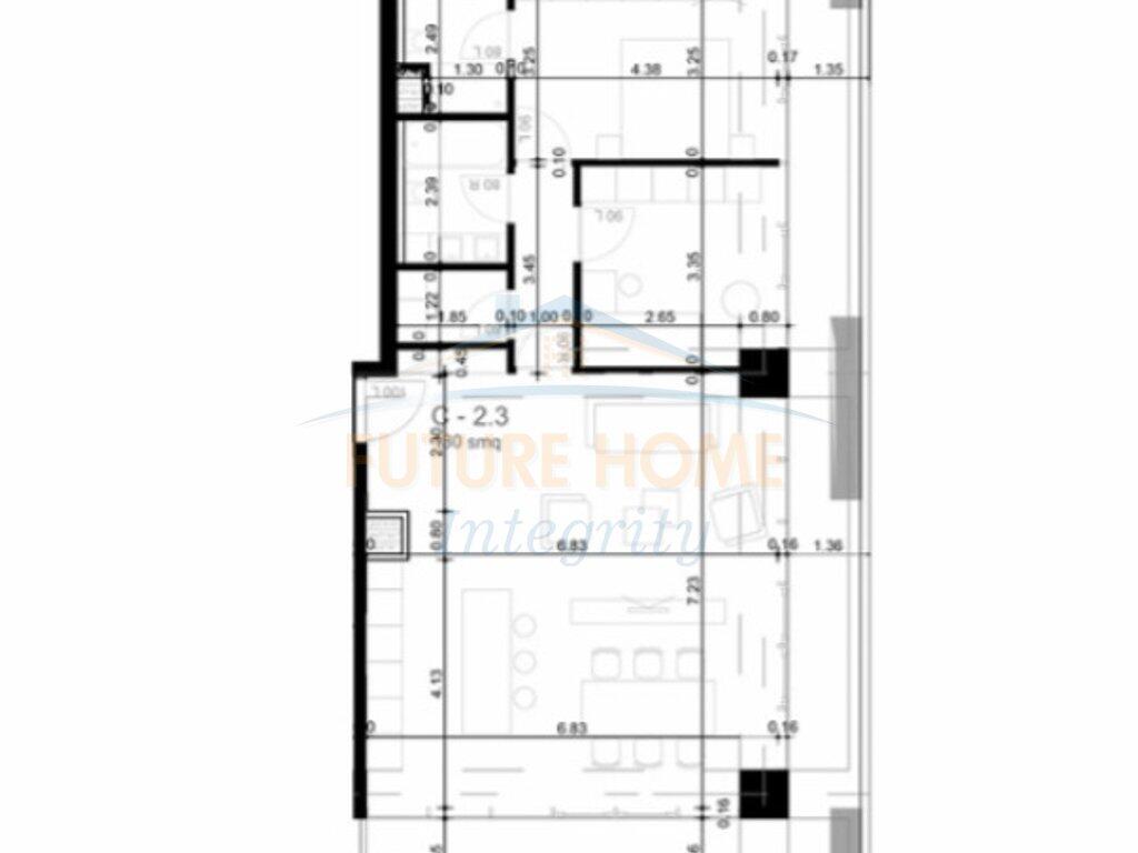 In vendita, Appartamento 2+1+2+Deposito, Book Building, Tirana.
