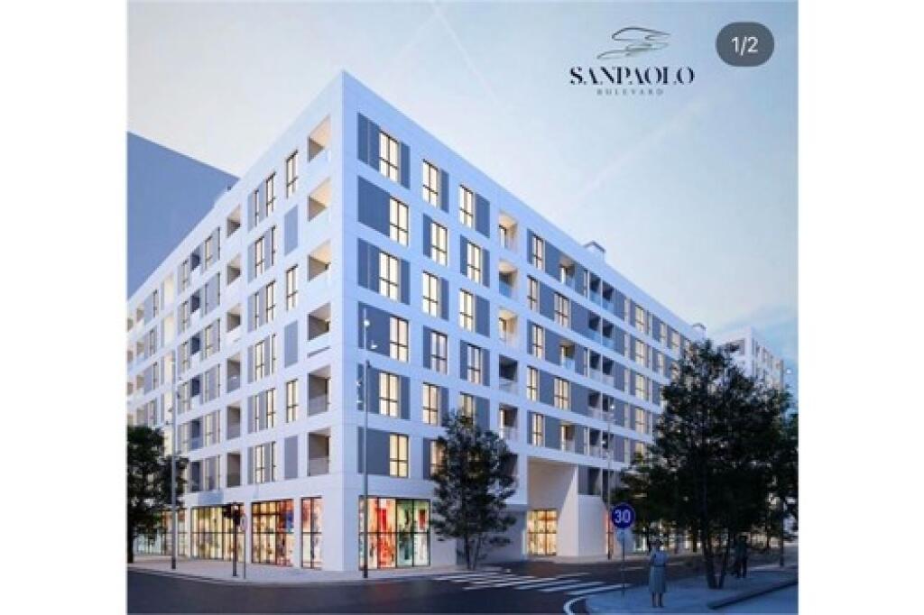 SHITET APARTAMENT 1+1 TE SAN PAOLO BULEVARD