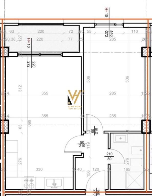 APPARTAMENTO 1+1+BLK IN VENDITA A SQUARE 21 197.000 EURO