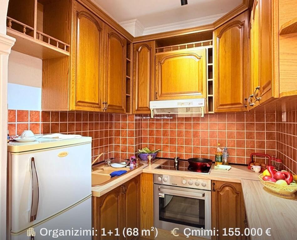 APPARTAMENTO 1+1 IN VENDITA Vicino al Mercato Nuovo, Tirana