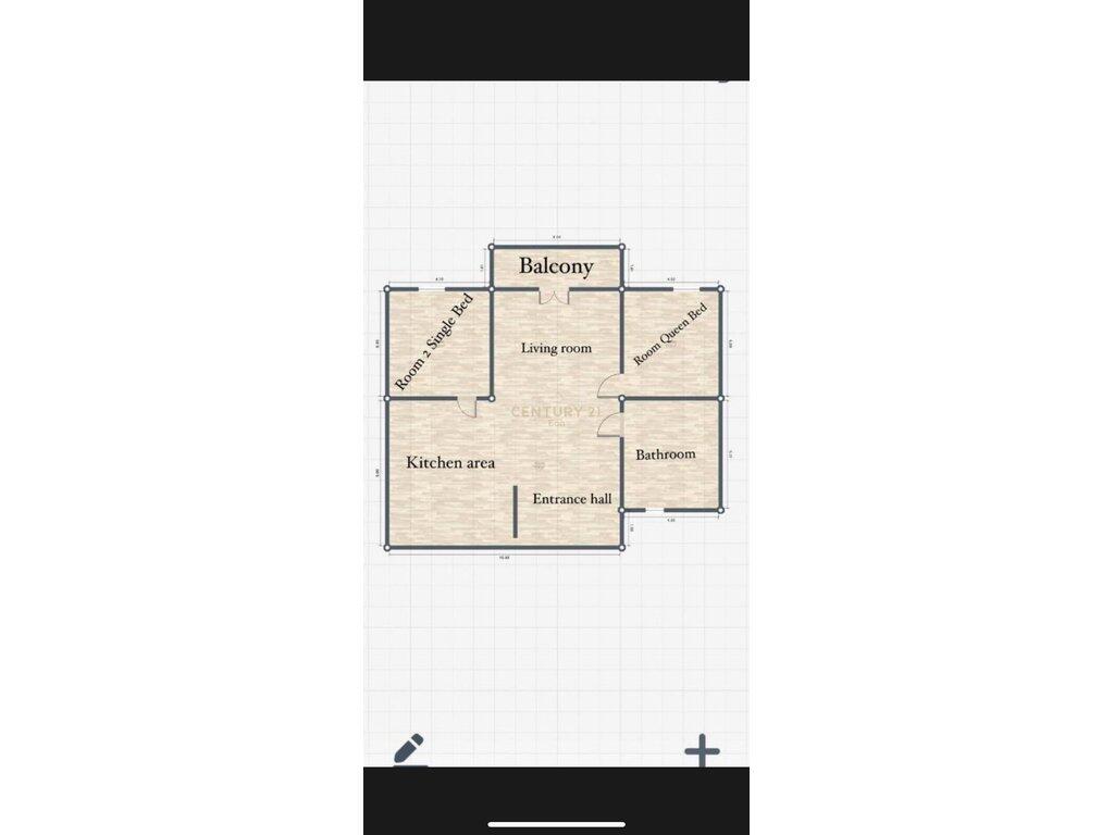 FOR RENT 2+1 APARTMENT AT THE FORMER DISTRICT IN DURRES!
