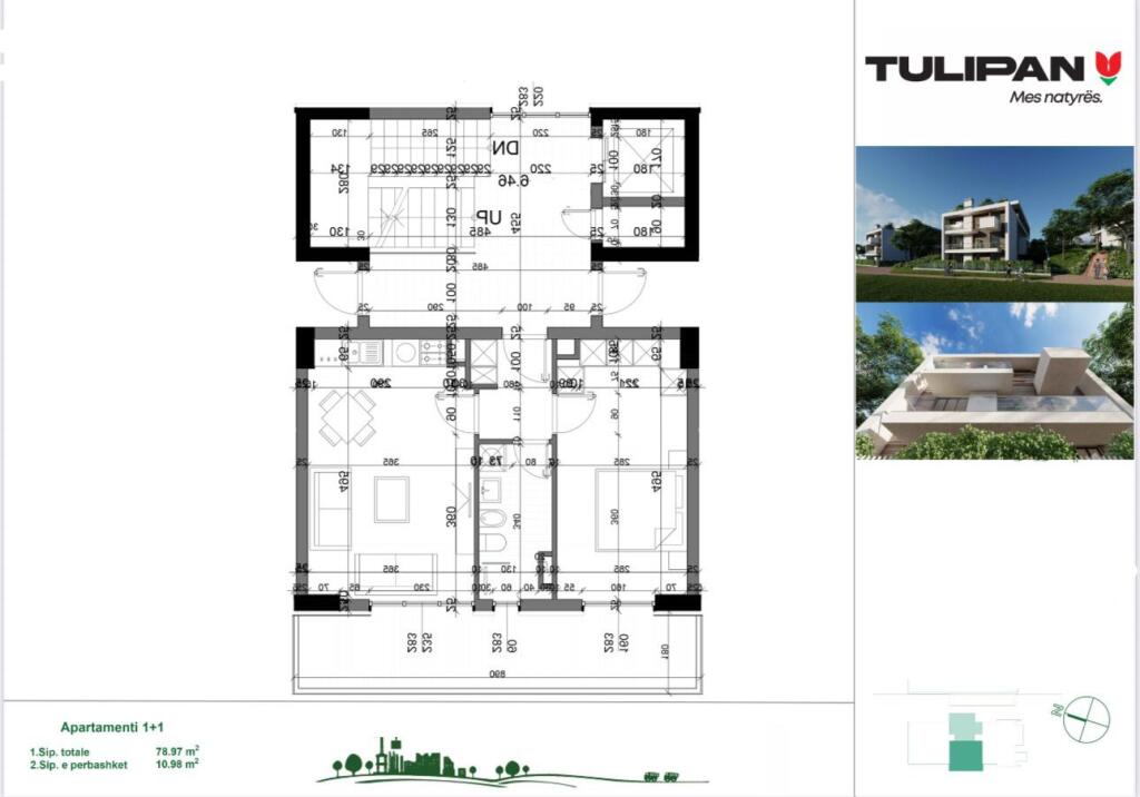 Apartment 1+1 for sale📍Tulipan Residence, TEG, Mjull Bathore