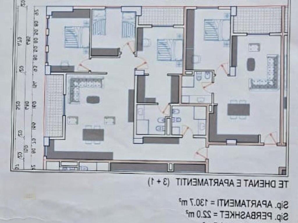 Kamez, Apartment 3+1+2 for sale 123,000 €