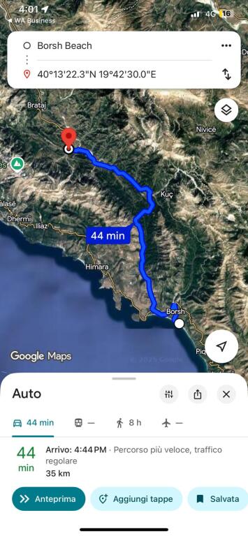 IN VENDITA – SOLO €90,000 (35 km da Borsh)