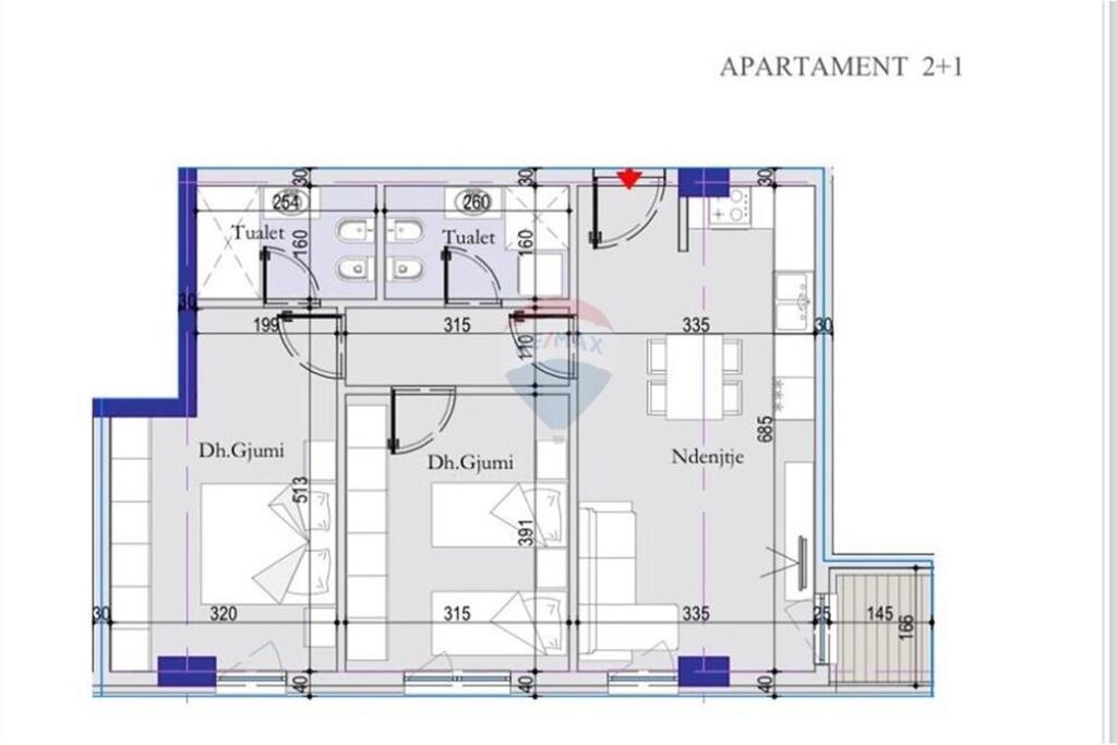 Appartamento 2+1+2 in vendita a Casa Italia