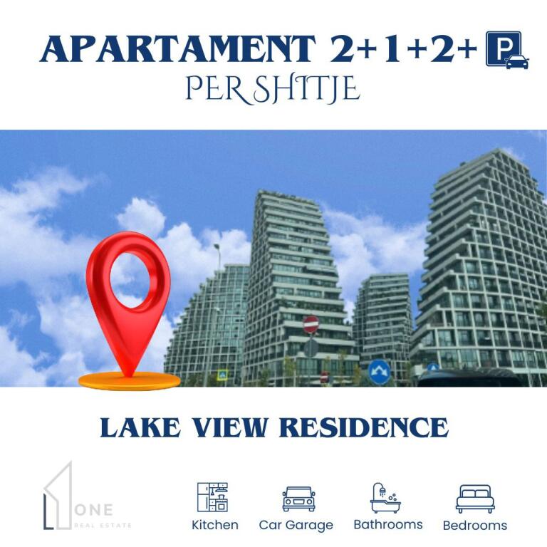 Shitet apartament 2+1+2+Post Parkim