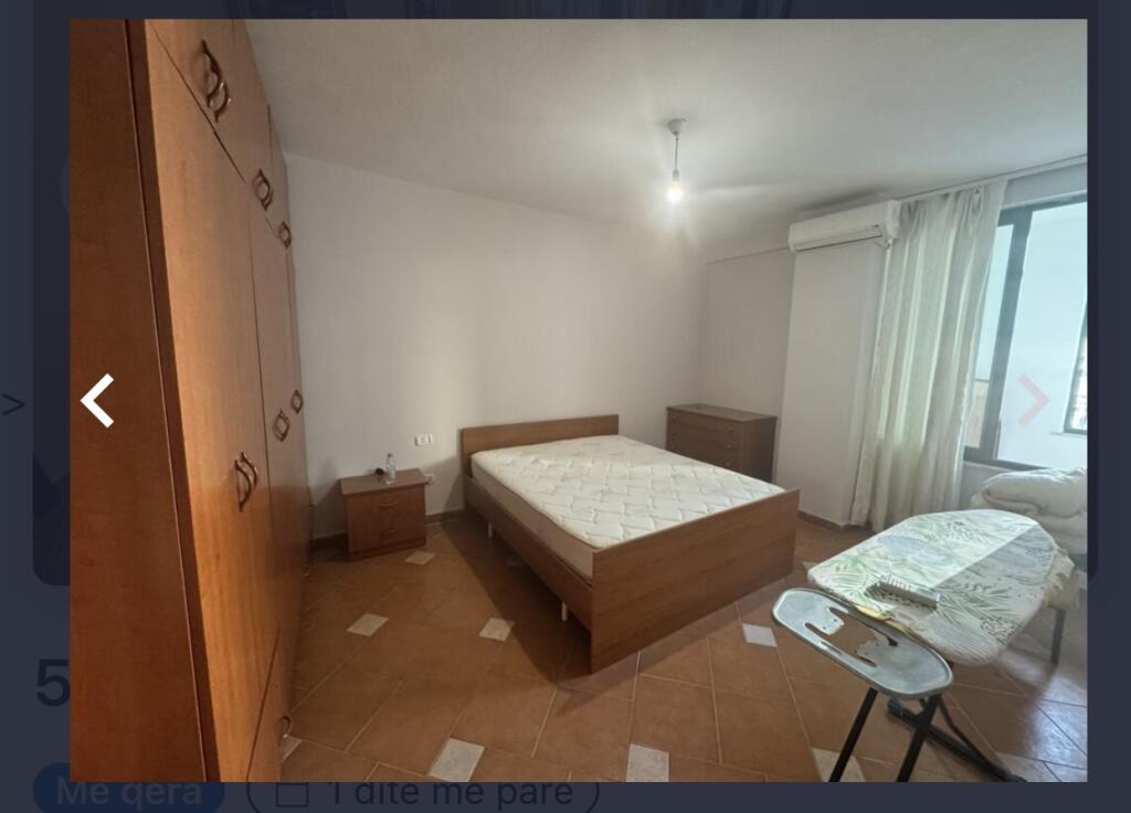 1+1,furnished at the former exhibition, price 550 thousand lek