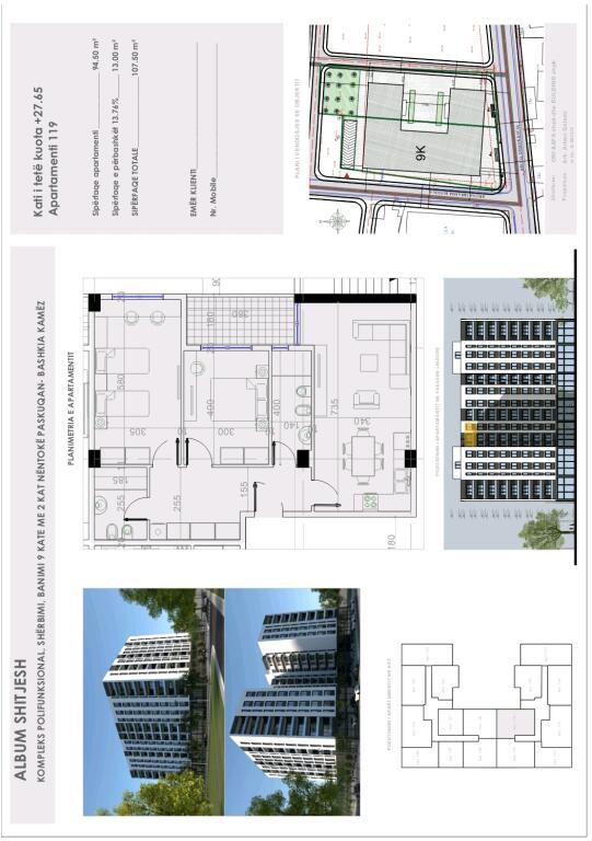 Apartment 2+1+2 for Sale - Paskuqan, Platinum 1, Near the 9-Year School